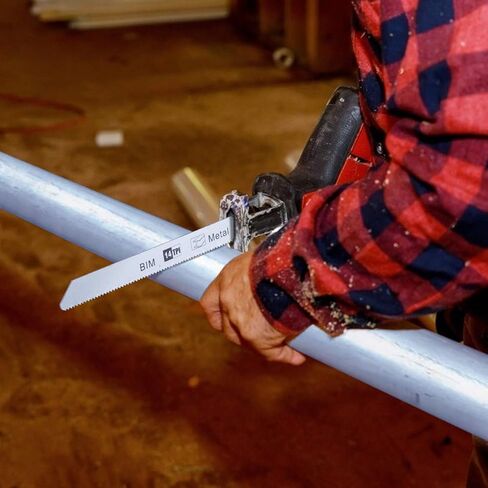 مجموعة شفرات منشار ترددية معدنية مكونة من 36 قطعة وشفرات منشار ترددية لتقليم الخشب، وشفرات منشار مع حقيبة منظمة (36) in Kuwait