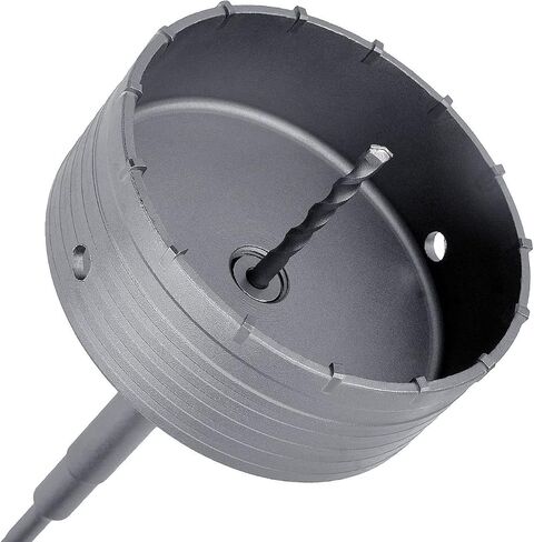 6 inch / 152mm Concrete Hole Saw with 220mm SDS Plus Shank Connecting Rod,Tungsten Carbide Teeth Cement Hole Saw for Cement Brick Concrete Stone Wall (6 inch (152mm)) in Saudi Arabia