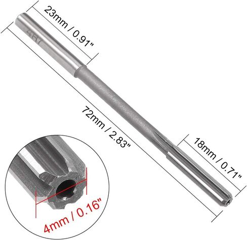 4 مللي متر مخرطة الرمي مخرطة 4 مللي متر H7 HSS مخرطة آلة مخرطة 6 المزامير المستقيمة ، عرقوب مستديرة طحن أداة القطع in Kuwait