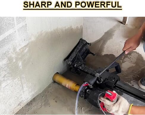 4 Inch Wet Core Drill Bits, DaduoRi 4" Core Bit for Concrete, 14" Drilling Depth, 1-1/4"-7 Thread Diamond Core Bit for Cured Concrete with Rebar, Hard Masonry, Brick Block, Stucco, Stone (102mm) in Saudi Arabia