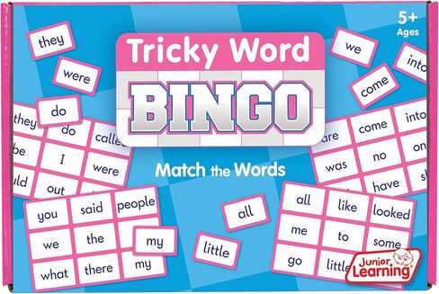 Junior Learning JL648 Tricky Word Bingo in Saudi Arabia