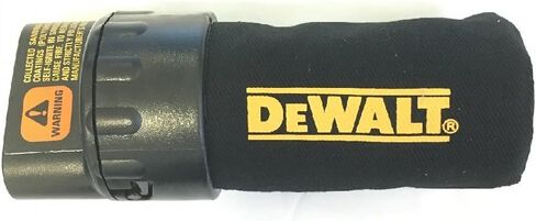 DeWalt OEM 608354-00SV Sander Dust Bag 25708 27707 27708 2771 DW421 DW421 DW421-B2 DW421-B3 DW421K DW421K DW422 DW423 DW423 DW423K DW423K in Saudi Arabia