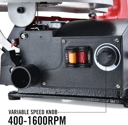 منشار حلزوني PowerSmart 40.64 سم سرعة متغيرة 400-1600RPM، منشار طاولة قابل للتعديل 0-45 درجة، مناشير 40.64 سم للأعمال الخشبية in Kuwait