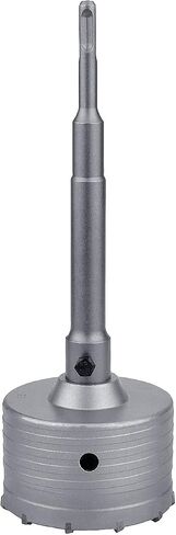 115mm (4.5") Concrete Hole Saw with 220mm SDS Plus Shank Rod | Tungsten Carbide Teeth (7.7mm x 4mm) Cement Hole Saw for Concrete Cement Brick Wall Stone in Kuwait