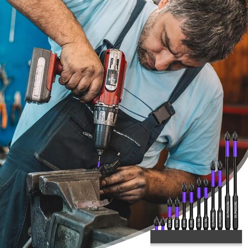 لقم مثقاب مغناطيسي قوي عالي الصلابة، 2024 جديد D1 لقم مضادة للانزلاق ومقاومة للصدمات مع لقم مفك براغي فيليبس، لقمة مفك مغناطيسي قوي in Kuwait