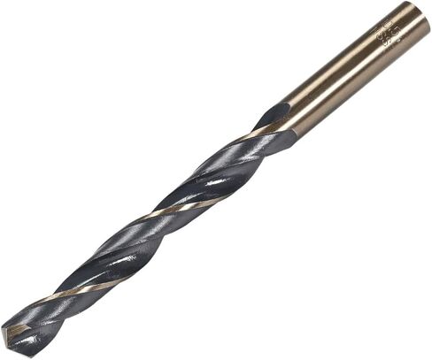 uxcell Straight Shank Twist Drill Bits 12mm Gold Titanium & Black Nitride Coated High Speed Steel (HSS) 4341 with 12mm Shank for Stainless Steel Alloy Metal Plastic Wood in Saudi Arabia