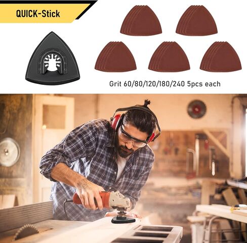 35 قطعة من شفرات المنشار المتأرجحة من BOVONO مجموعة شفرات منشار من التيتانيوم متعددة الأدوات المتأرجحة لقطع الخشب والمعادن ومسامير الأظافر والبلاستيك شفرات أدوات متأرجحة سريعة التحرير تناسب نماذج متعددة in Kuwait