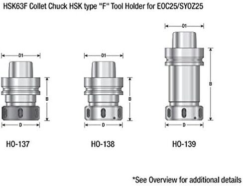 أداة أمانا - Hsk63F T/Holder ملائمة للانكماش (HO-162)، درجة صناعية in Kuwait