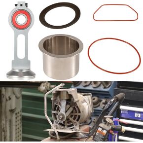 KK-4835 Connecting Rod Piston Kit & ZAC0032 Valve Plate Kit Fit For Craftsman,Porter Cable, Black and Decker,DeVilbiss Air Compressor in Kuwait