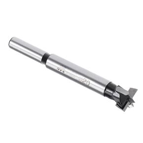 Kozelo Forstner Drill Bit - [21mm] Tungsten Carbide Auger Opener for Wood Furniture Hinge Woodworking Use, Round Shank, Black