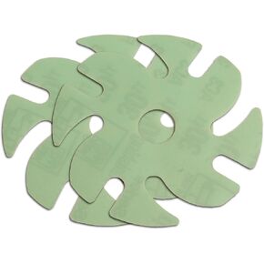 قرص بي اس ايه للتشطيب الدقيق 3M D-3074-2 من جول تول، دعم ورقي، تثبيت لاصق، ماس، للاستخدام الرطب/الجاف، قطر 3 انش، 74 ميكرون/حبيبة 120 (عبوة من قطعتين) in Kuwait