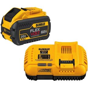 DEWALT 60V MAX* FLEXVOLT Lithium Battery with Charger, 9-Ah (DCB118X1) in Saudi Arabia