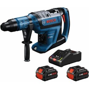 Bosch PROFACTOR 18V HITMAN GBH18V-45CK24 Hitman Connected-Ready 1-7/8 In. (2) CORE18V 8.0 Ah PROFACTOR Performance Batteries & BOSCH GBH18V-26DK25 18V EC Brushless SDS-plus Bulldog 1 In. in Kuwait
