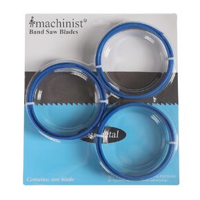 Imachinist S4478121014 M42 44-7/8" Long, 1/2" Wide, 0.025" Thick Portable Bi-Metal Bandsaw Blades, 3 Pack Variable Teeth (10/14TPI) in Kuwait