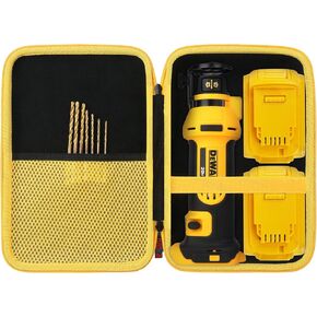 khanka Hard Storage Case Replacement for DEWALT 20V MAX* Drywall Cutting Tool (DCS551B), Case Only