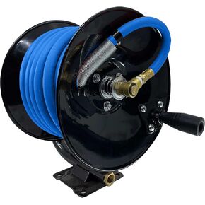 بلوبيرد BBMR3850 3/8 بوصة × 50 بوصة خرطوم مطاطي يدوي بكرة خرطوم الهواء in Kuwait