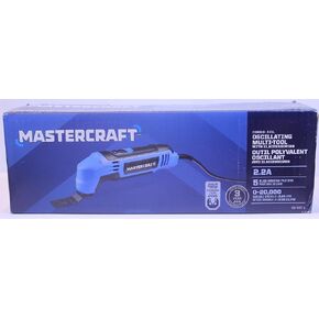 ماستر كرافت اداة متذبذبة متعددة الاعمال اليدوية 2.2 امبير مع مجموعة ملحقات مكونة من 11 قطعة in Kuwait