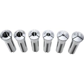 BTSHUB 6pcs Precsion R8 Collets Set 1/8" - 3/4" Mill Chuck Holder Kit in Kuwait