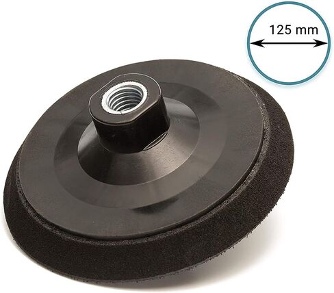 GP12613 Hook and Loop Rotary Backing Pad with 5/8''-11 Thread, Sanding, Polishing Backer/Diameter 5 inch in Saudi Arabia