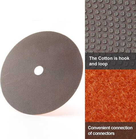 BSRTTOOL 7" Electroplated Diamond Polishing Pads- Wet Dry Sanding Tile Stone Marble Granite Concrete Ceramics Glass in Saudi Arabia