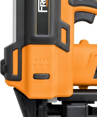Freeman PE20V2118G2 20 Volt Cordless 2-in-1 18-Gauge Nailer/Stapler Kit with Lithium Ion Battery, Charger, Bag, and Fasteners (400 Count) – 1400 Shots per Charge in Saudi Arabia