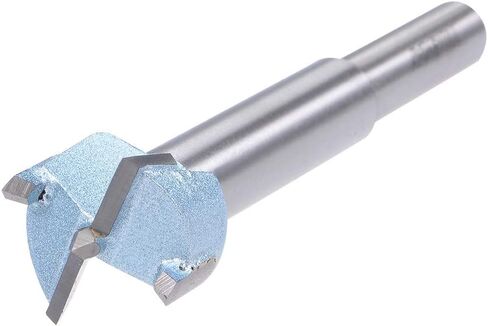uxcell Forstner Drill Bits 14mm, Tungsten Carbide Wood Hole Saw Auger Opener, Woodworking Hinge Hole Drilling Boring Bit Cutter (Blue, Silver Tone) in Saudi Arabia