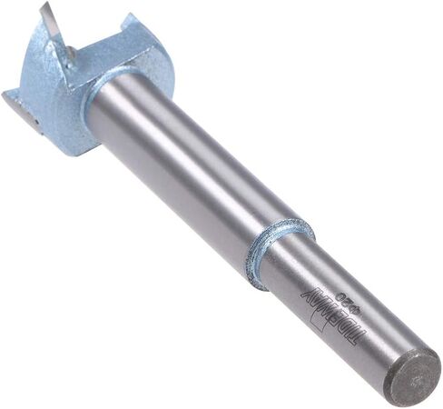 uxcell Forstner Drill Bits 14mm, Tungsten Carbide Wood Hole Saw Auger Opener, Woodworking Hinge Hole Drilling Boring Bit Cutter (Blue, Silver Tone) in Saudi Arabia