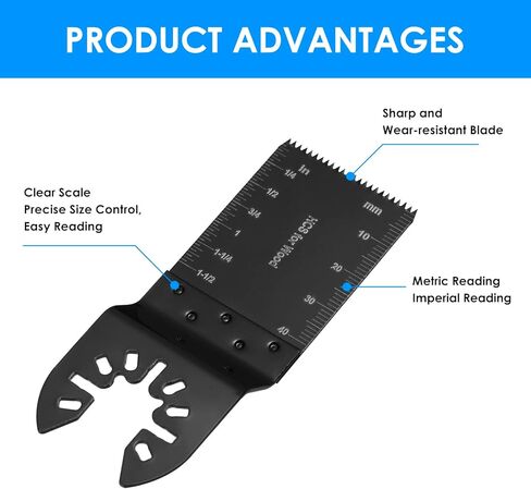 58 قطعة من شفرات المنشار المتأرجحة، مجموعة شفرات احترافية متعددة الأدوات، شفرات متعددة الأدوات من الخشب والبلاستيك سريعة الفك، شفرات أدوات متأرجحة تناسب ديوالت، ماكيتا، ريوبي، روكويل، بوش in Kuwait