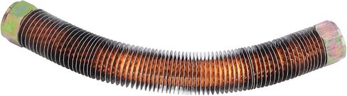أنبوب عادم ضاغط الهواء، أنبوب تفريغ ضاغط الهواء النحاسي M27 × 1.5 مم خط تفريغ ملولب مع زعانف مبدد حراري - الطول (30 سم) in Saudi Arabia