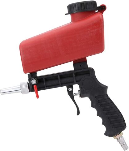 1 قطعة مسدس السفع الرملي الهوائي 1 قطعة تغذية 2 قطعة فوهة مسدس السفع الرملي الهوائي لتحسين المنزل in Kuwait