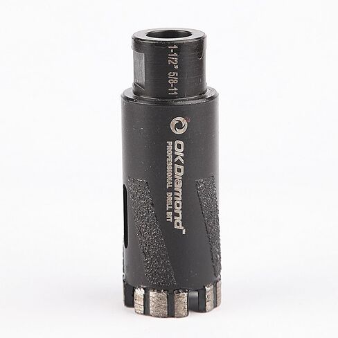 لقم مثقاب الماس من اوكدياموند للحجر الصلب والخرسانة والرخام والجرانيت والطوب الملحومة بالليزر للحفر الجاف او الرطب 1-1/2 انش in Kuwait