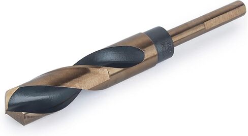 15mm Reduced Shank Twist Drill Bit with 10mm Shank for Stainless Steel Aluminum Alloy Metal Copper Plastic Wood, Made of High Speed Steel 4341, Ideal for Drilling Steel Plate in Saudi Arabia