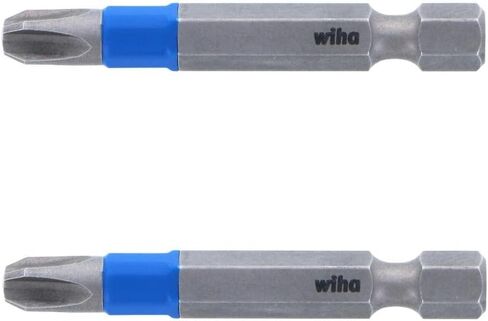 Wiha TerminatorBlue Impact Bit Phillips #3-2 Inch - 2 Pack in Saudi Arabia