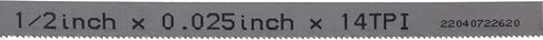 Imachinist S44781224 ثنائي المعدن بطول 44-7/8 بوصة، وعرض 1/2 بوصة، وسمك 0.025 بوصة، شفرات منشار حزامي محمولة، 3 عبوات (24TPI) in Kuwait