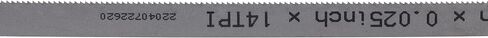 Imachinist S44781224 ثنائي المعدن بطول 44-7/8 بوصة، وعرض 1/2 بوصة، وسمك 0.025 بوصة، شفرات منشار حزامي محمولة، 3 عبوات (24TPI) in Kuwait