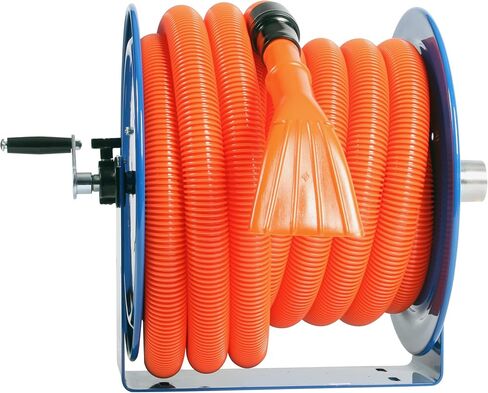 Cen-Tec Systems Industrial Hose Reel and 50 Ft. Hose for Shop Vacuums in Saudi Arabia