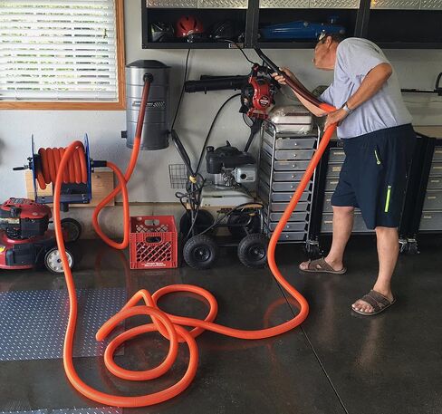 Cen-Tec Systems Industrial Hose Reel and 50 Ft. Hose for Shop Vacuums in Saudi Arabia