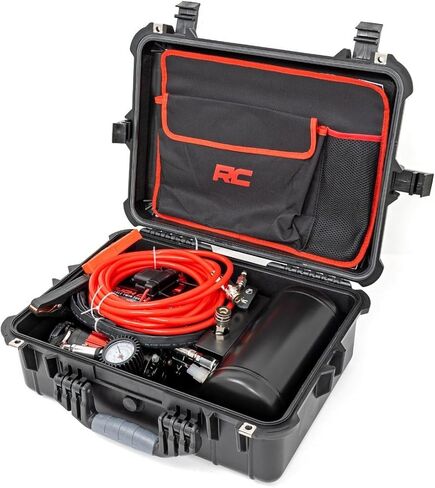 روف كنتري ضاغط هواء محمول بمحرك مزدوج | 12 فولت | 150 باوند لكل انش مربع | 6.16 قدم مكعب في الدقيقة - RS208 in Kuwait