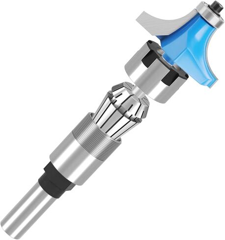 1/2 Inch Shank Router Collet Extension Chuck Converter Adapter with ER20 Spring Collet 6.5mm 12.7mm, ER20 M Type Wrench Spanner for CNC Engraving Machine & Milling Lathe Tool Holder in Kuwait