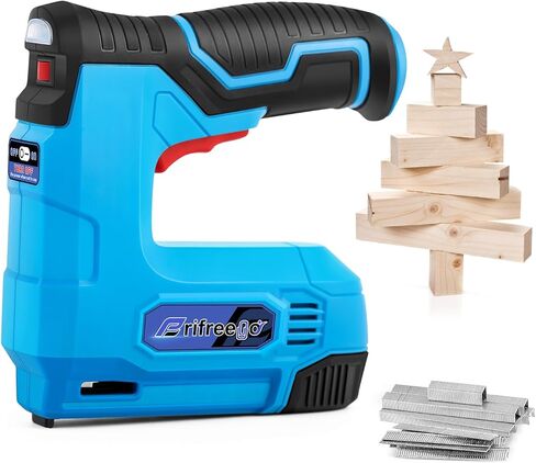 مسدس تدبيس كهربائي من فريفريجو، دباسة JT21 تعمل بالبطارية 2 في 1 مع مسدس أظافر براد مقاس 18، دباسة قابلة لإعادة الشحن 4 فولت مع دبابيس JT21 1000 3/8 بوصة، مسدس أظافر مدمج مع 1000 مسمار براد 3/8 بوصة، شحن USB in Kuwait