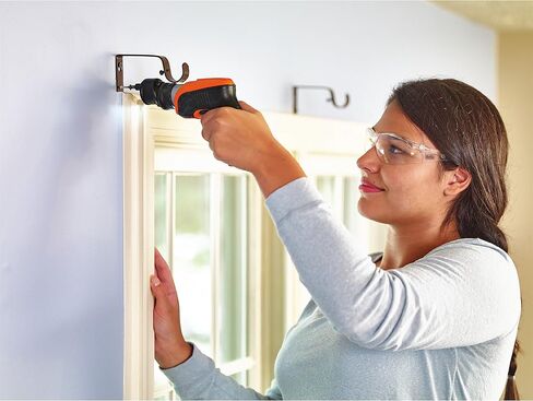BLACK+DECKER BDCSFS30C 4V Max Lithium Ion Lightdriver Cordless Screwdriver with Storage Pak with BLACK+DECKER BDA42SD 42-Piece Standard Screwdriver Bit Set in Saudi Arabia
