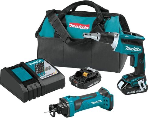 Makita XT255R 18V LXT Lithium-Ion COMPACT Cordless 2-Pc. Combo Kit (2.0Ah) in Saudi Arabia