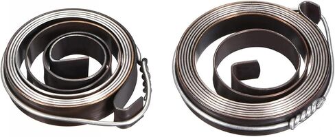 uxcell Drill Press Return Spring, Quill Spring Feed Return Coil Spring Assembly, 2.2Ft Long, 34 x 8 x 0.8mm & 3.3Ft Long, 41 x 8 x 0.8mm in Saudi Arabia
