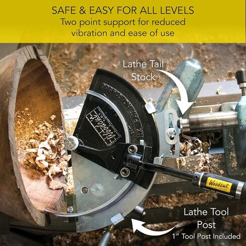 Ltd Bowlsaver Original Complete System with Two Blades for Coring Bowl Blanks 3" to 12" on Woodturning Lathe BSVR in Saudi Arabia