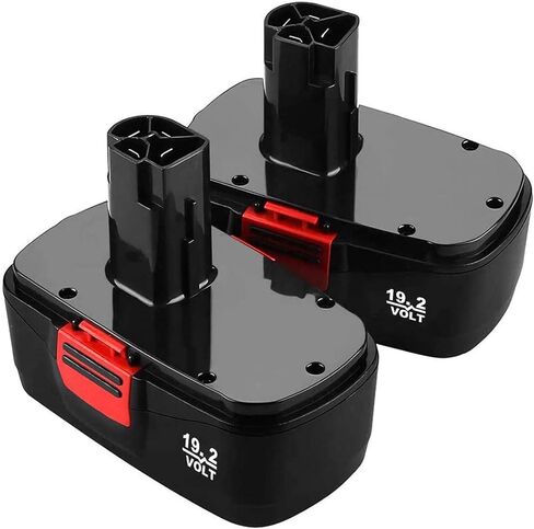 2 Pack 3600mAh Ni-Mh Replacement Battery Compatible with Craftsman 19.2 Volt C3 DieHard 130279005 315.113753 315.115410 315.11485 1323903 120235021 130235021 11375 11376 19.2V Cordless Drill Batteries in Saudi Arabia