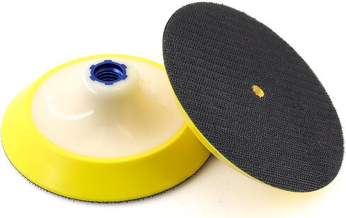 4 Inch Hook and Loop Rotary Backing Pad with 5/8"-11 Thread for Sanding/Polishing Pads Angle Grinder (4 Inch) in Kuwait