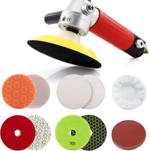4 Inch Hook and Loop Rotary Backing Pad with 5/8"-11 Thread for Sanding/Polishing Pads Angle Grinder (4 Inch) in Kuwait