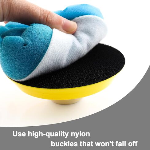 4 Inch Hook and Loop Rotary Backing Pad with 5/8"-11 Thread for Sanding/Polishing Pads Angle Grinder (4 Inch) in Kuwait