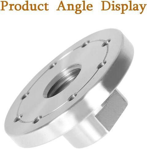 kimllier 3-Inch Steel Lathe Faceplate Wood Lathe Face Plate Fit for 1-Inch x 8TPI Spindle without Screwchuck in Saudi Arabia