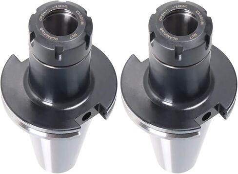 kimllier 2Pcs CAT50-ER32-100mm Collet Chuck 4-Inch Gage Length 0.0001-Inch Precision of CNC Tool Holder Fit for CNC Engraving Machine and Milling Lathe Tool in Saudi Arabia
